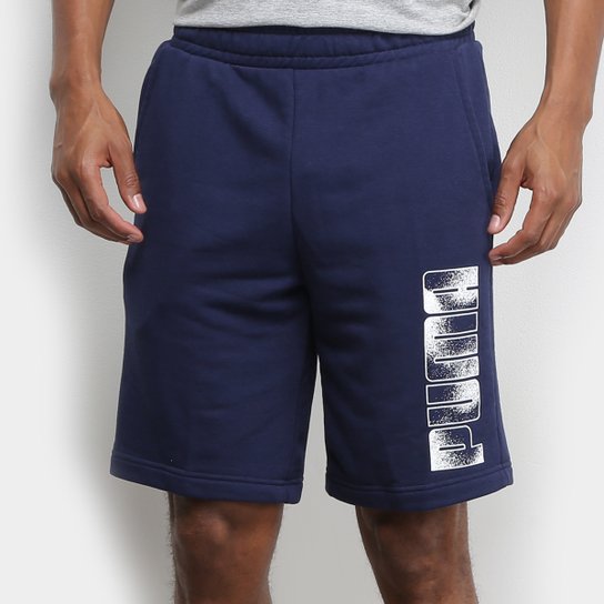 Bermuda Moletom Puma Graphic 10