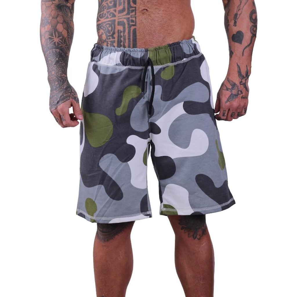 Bermuda MXD Conceito Moletom Camuflado Masculina