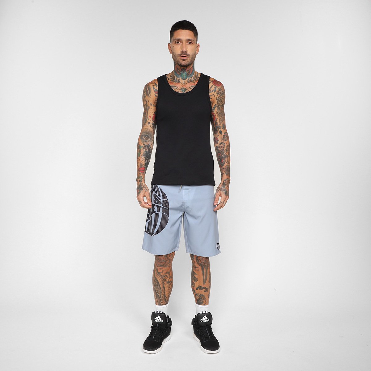 Bermuda NBA Brooklyn Nets Basketball Masculina - 3