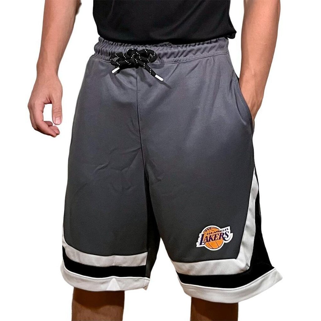 Bermuda NBA Los Angeles Lakers N0263 - Chumbo