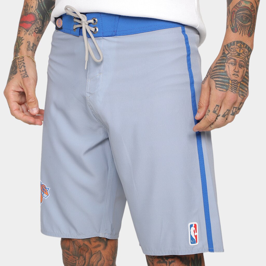 Bermuda NBA New York Knicks Logo Team Masculina