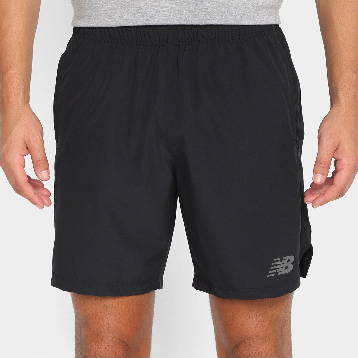 Bermuda New Balance Tenacity Logo 7 Masculina Menor preço em Bermuda New Balance Tenacity Logo 7 Masculina