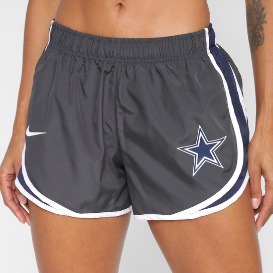 Bermuda NFL Dallas Cowboys Nike Feminina - Marinho+Branco Menor preço em Bermuda NFL Dallas Cowboys Nike Feminina - Marinho+Branco