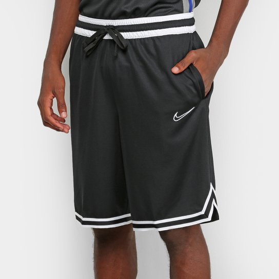 Bermuda Nike DNA Dri-Fit Masculina - Preto e Branco Menor preço em Bermuda Nike DNA Dri-Fit Masculina - Preto e Branco