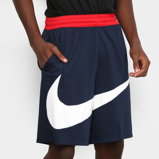 Bermuda Nike Dri-Fit 2.0 Masculina - Marinho e Branco é ruim? Bermuda Nike Dri-Fit 2.0 Masculina - Marinho e Branco é boa?
