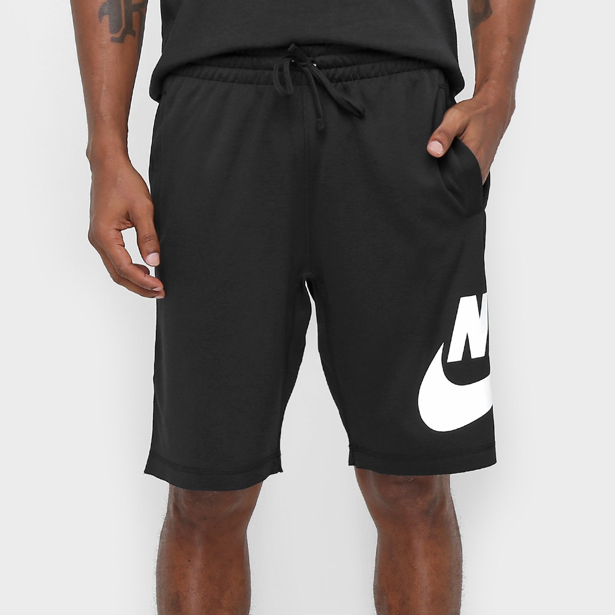 Bermuda Nike Woven 3 0 Masculina Preto+branco Bermuda Nike SB Dry Reta Masculina | Netshoes