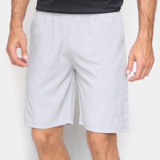 Bermuda Oakley Ion Breathe Woven Masculina - Cinza Menor preço em Bermuda Oakley Ion Breathe Woven Masculina - Cinza