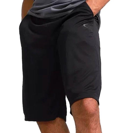 Bermuda Oakley Mod Sports Knit Preto Masculino - Preto Menor preço em Bermuda Oakley Mod Sports Knit Preto Masculino - Preto
