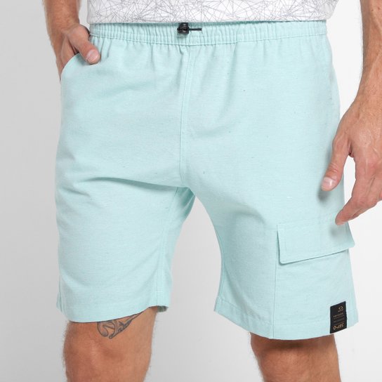 Bermuda Oakley O'Rec Pocket Masculina - Verde claro Menor preço em Bermuda Oakley O'Rec Pocket Masculina - Verde claro