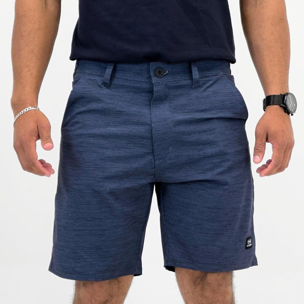 Bermuda Oceano em Tecido Masculina