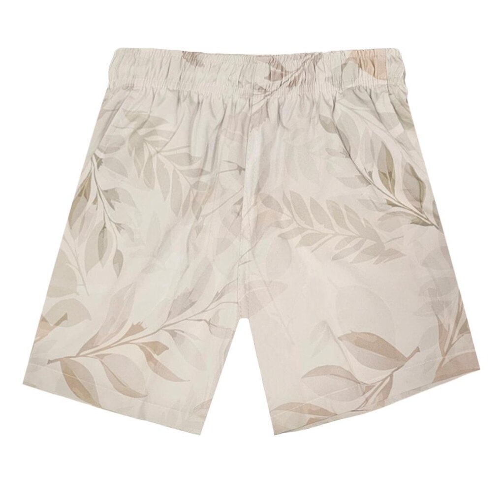 Bermuda Ogochi Infantil Boxer Casual Estampada Tropic 2/8