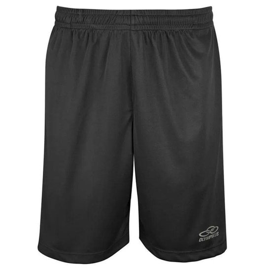 Bermuda Olympikus Knit 7 Masculina - Preto - Preto Menor preço em Bermuda Olympikus Knit 7 Masculina - Preto - Preto