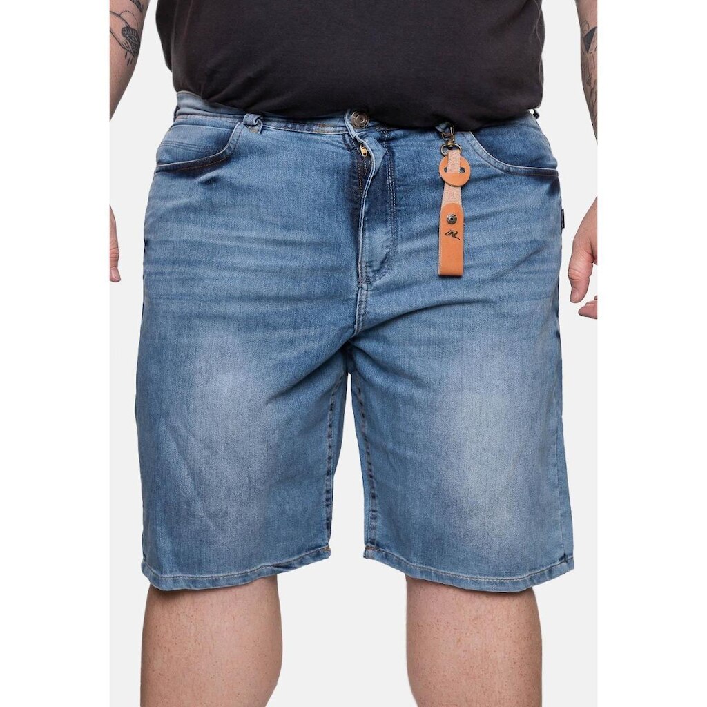 Bermuda Onbongo Plus Size Jeans Slim Masculino