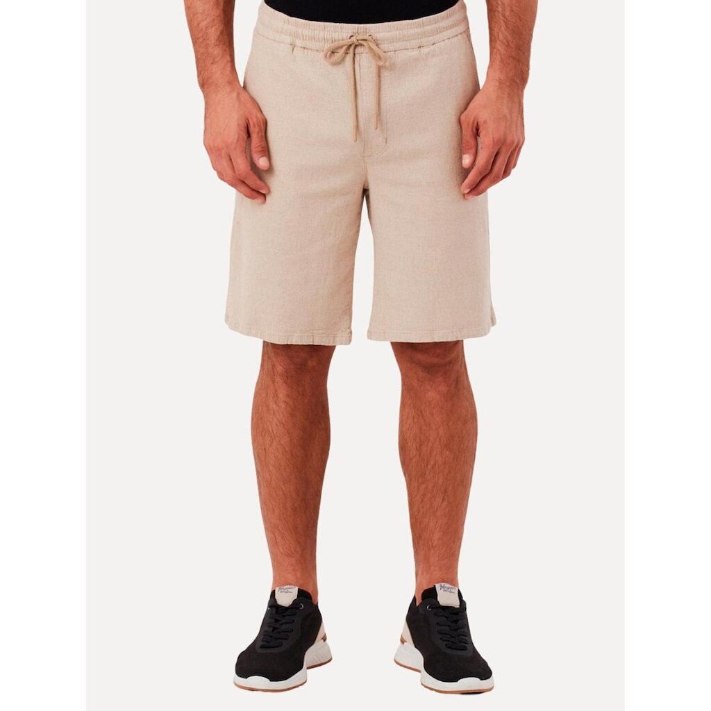 Bermuda Original Penguin Regular Chino Linho Areia Mescla