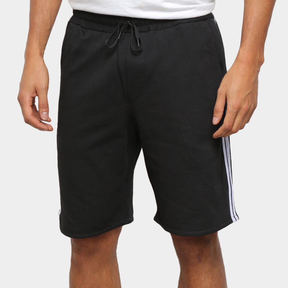 bermuda com listra lateral