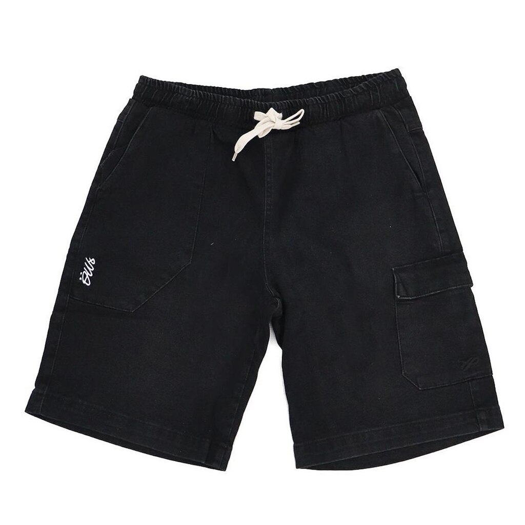 Bermuda ÖUS Jeans 15 Plana - Preto