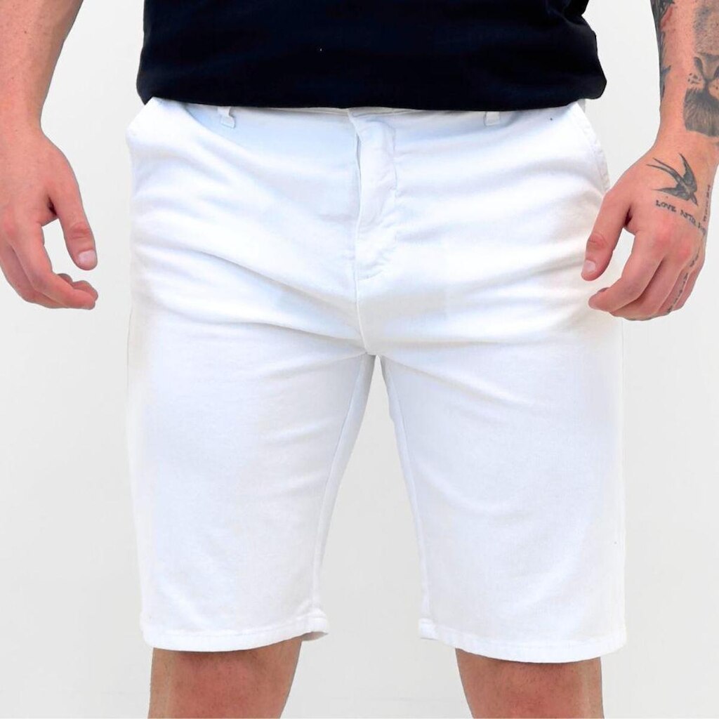 Bermuda Oyhan Regular em Sarja Masculina