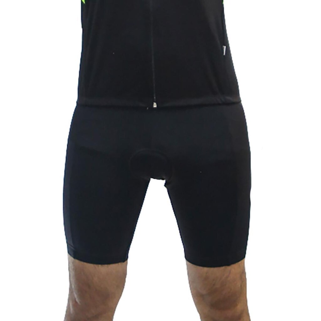 Bermuda para Ciclismo com Forro DA Modas em poliamida com proteção UV- Masculina