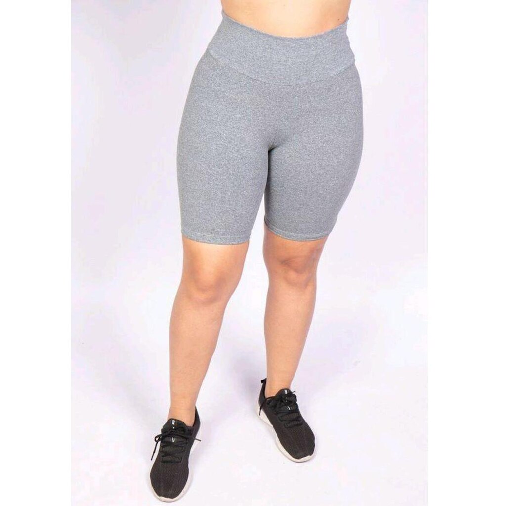 Bermuda Plus Size Academia Ou Dia A Dia Feminina