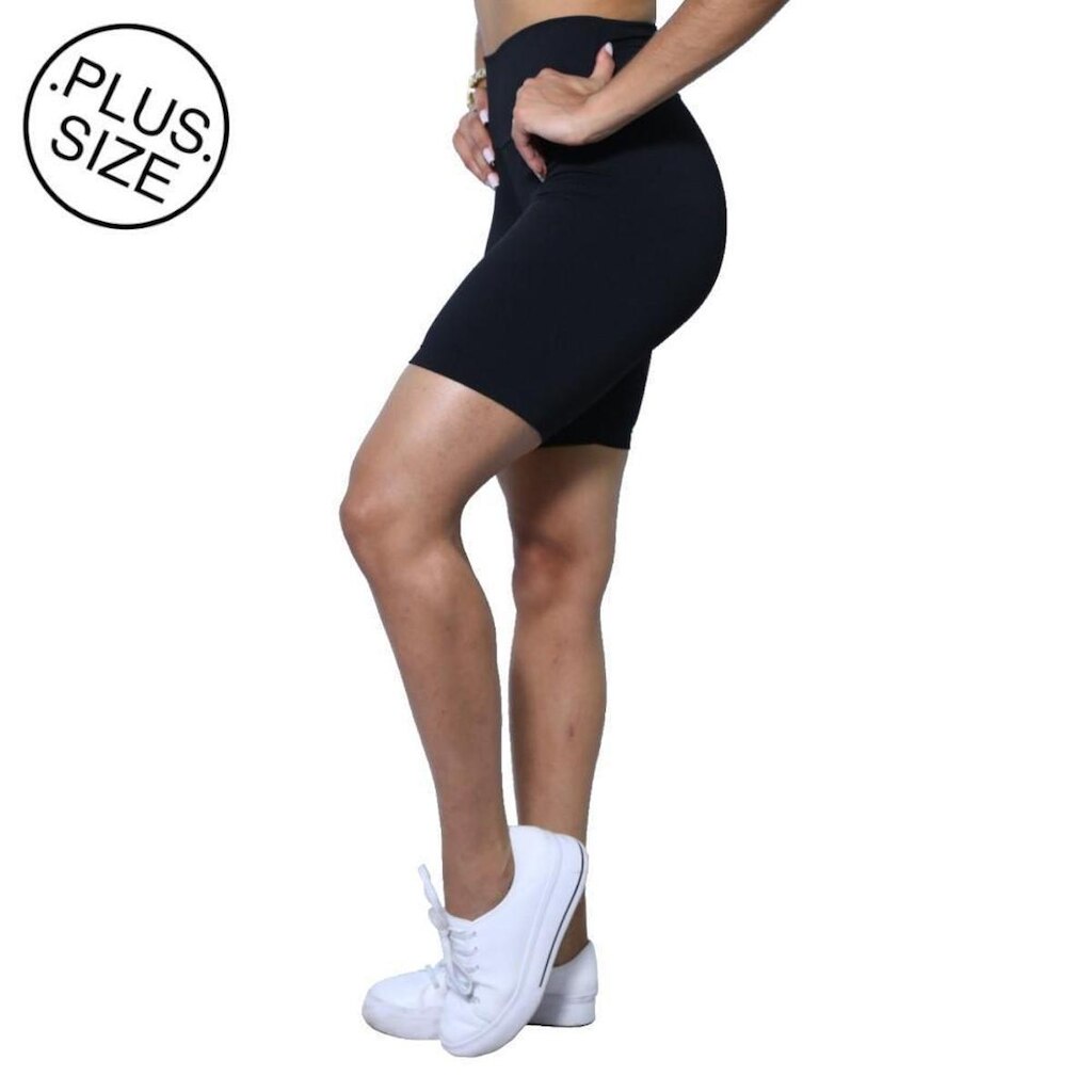 Bermuda Plus Size Heide Ribeiro Legging Suplex Feminina