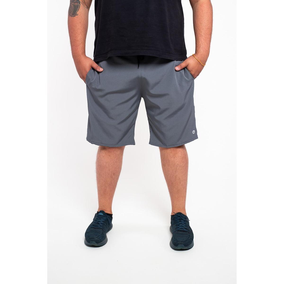 Bermuda Plus Size Masculina KS Tactel Com Elastano Praia Academia Treino 118 - Preto - G3 Menor preço em Bermuda Plus Size Masculina KS Tactel Com Elastano Praia Academia Treino 118 - Preto - G3