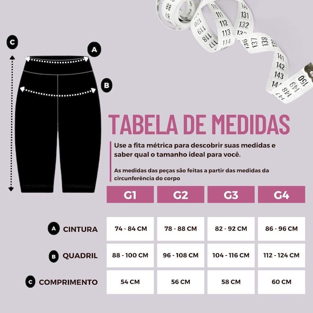 Bermuda Plus Size Suplex Wolfox Cintura Alta Feminina