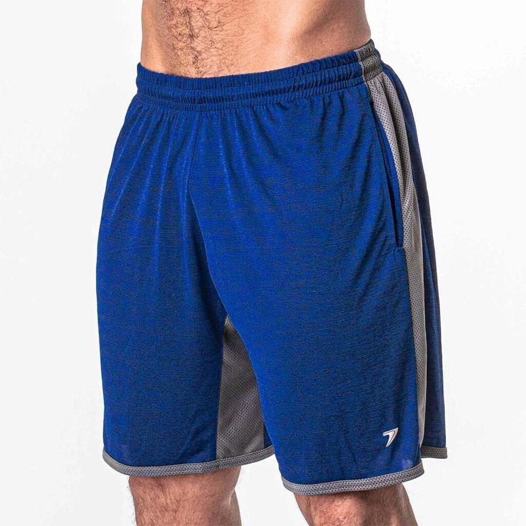 Bermuda Poker Arrow Masculina - Mescla Chumbo