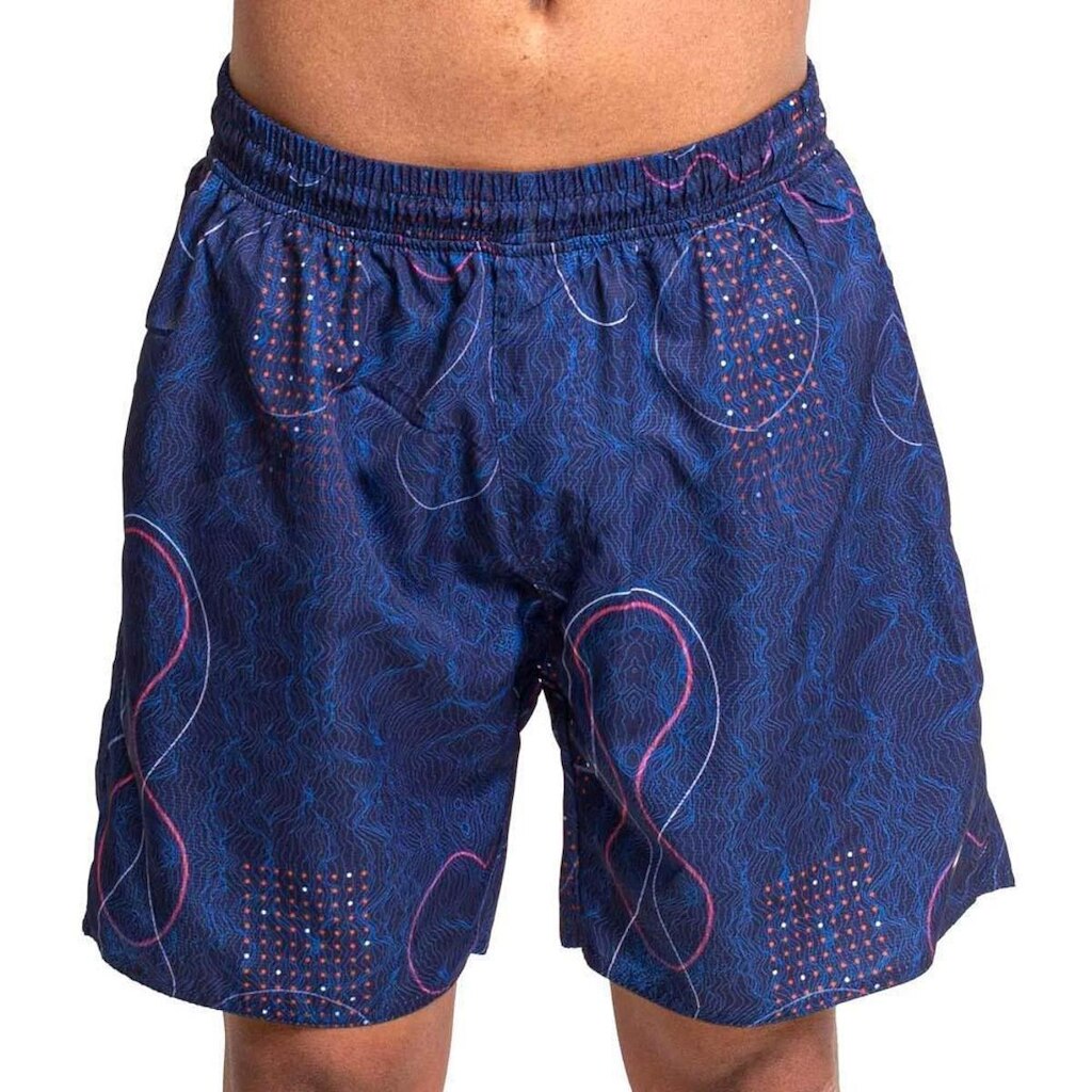 Bermuda Poker Estampada Summer Linhas - Masculina