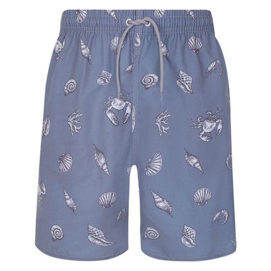 Bermuda Praia Lupo Sunshine Masculina - Cinza Menor preço em Bermuda Praia Lupo Sunshine Masculina - Cinza