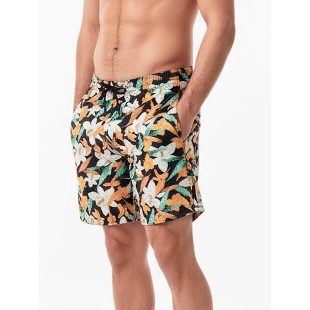 Bermuda Praia Masculina Short Mauricinho Tactel Estampado