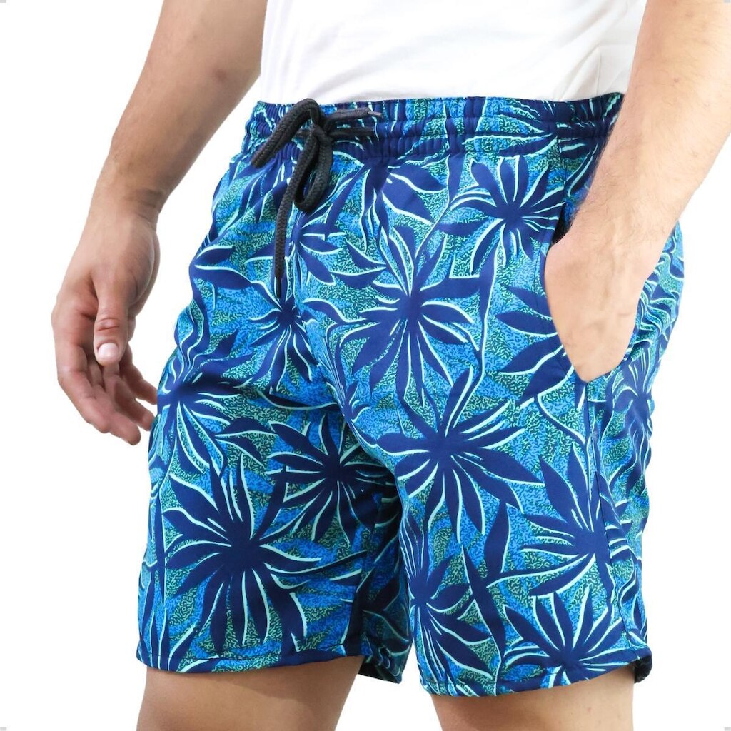 Bermuda Praia Masculina Short Tactel Estampado
