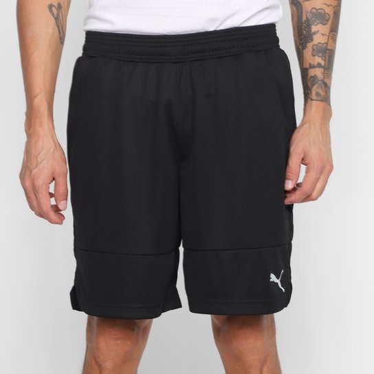 Bermuda Puma All Day 8'' Short Masculina - Preto Menor preço em Bermuda Puma All Day 8'' Short Masculina - Preto