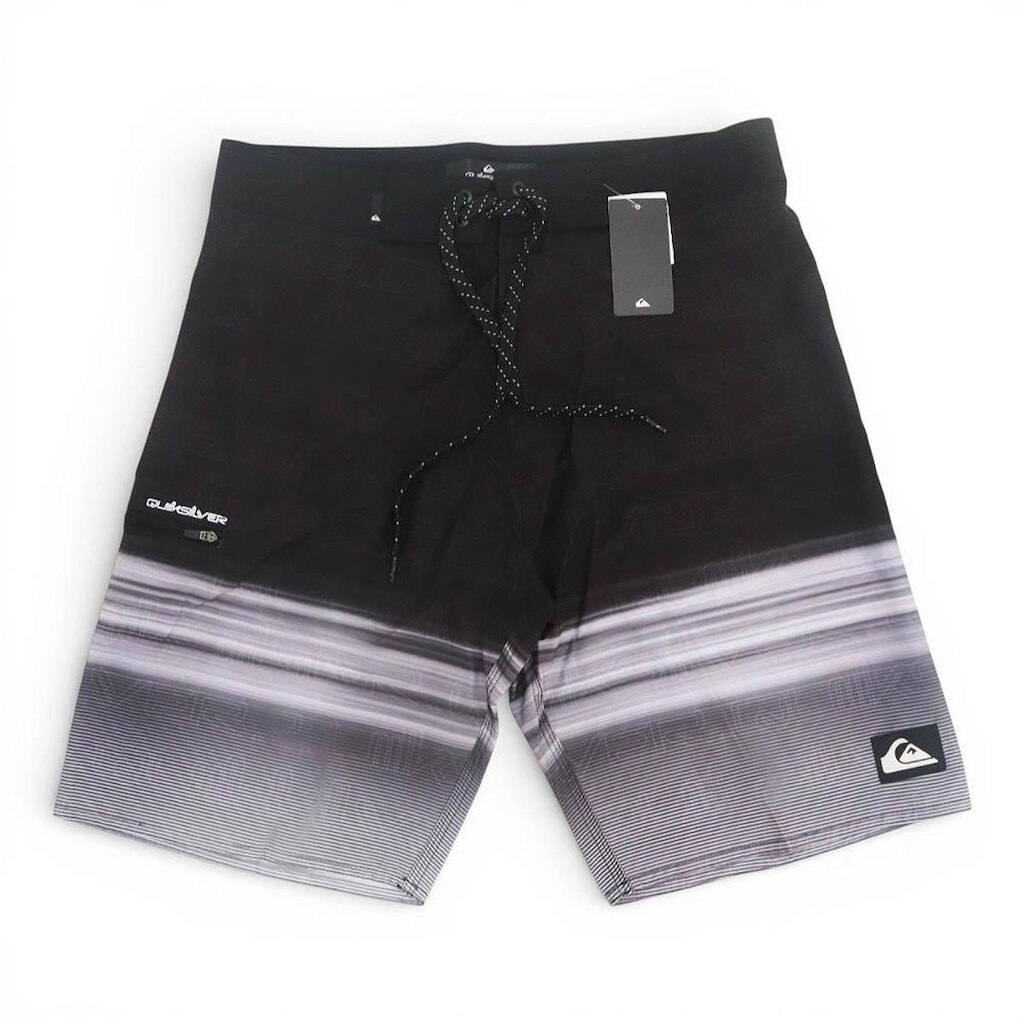 Bermuda Quiksilver Boardshort Everyday How Down Word 21" - Preto