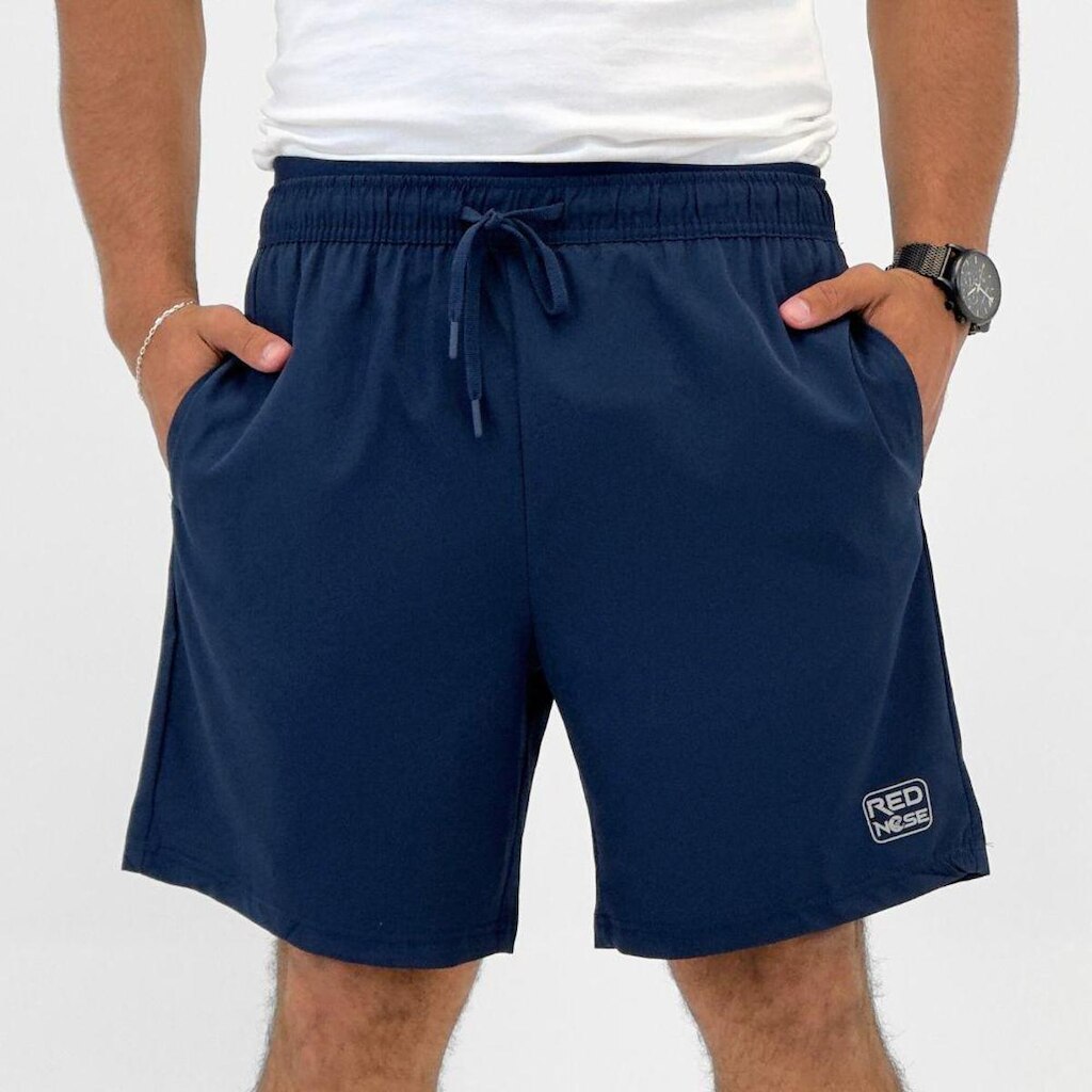 Bermuda Red Nose de Tactel Masculina