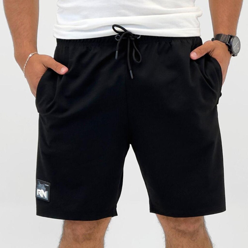 Bermuda Red Nose em Tecido com Bolso Masculina
