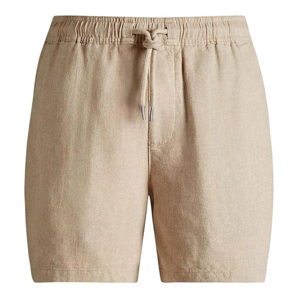 Bermuda Reserva Casual Linho Plus Natural Masculino Bege