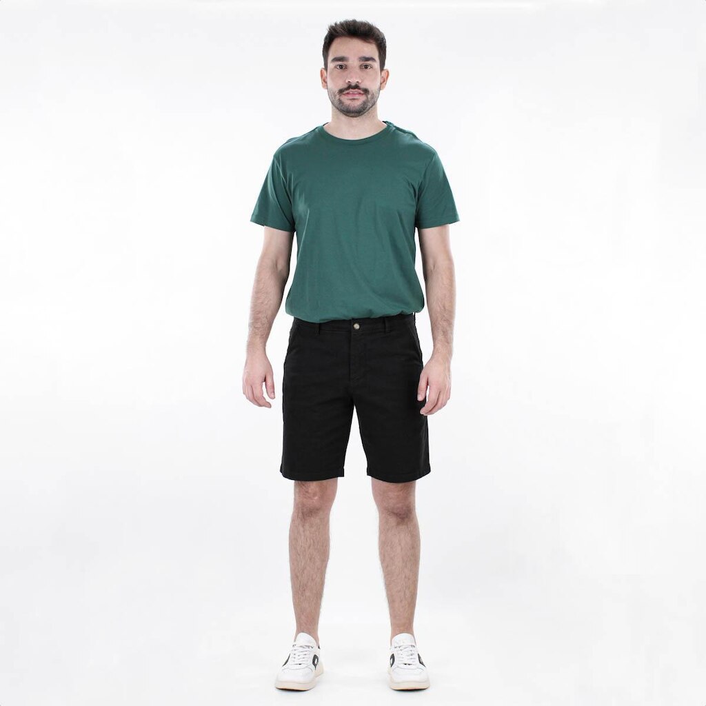 Bermuda Reserva Casual PF Iron Continuo Preto - Masculino