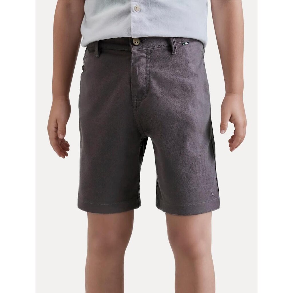 Bermuda Reserva Infantil TP Casual Rio Cinza Escuro