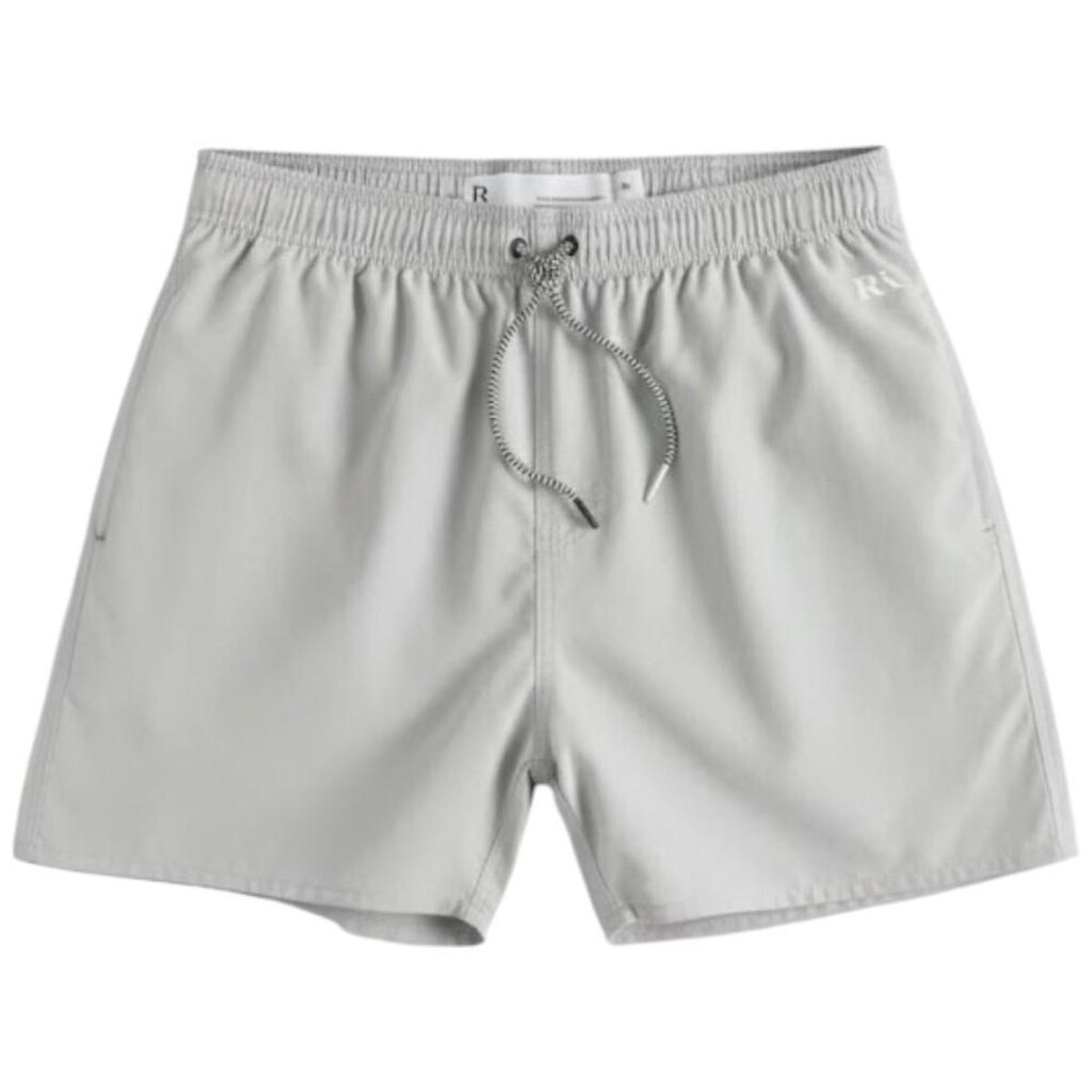Bermuda Reserva Praia Liso Basico Masculino Cinza