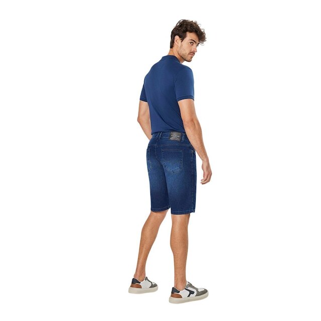 Bermuda Reta Pedal Casual Masculina Max Denim 12105 Jeans