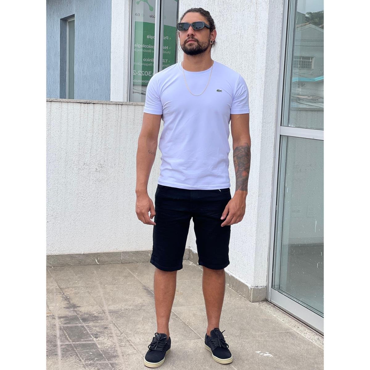 Bermuda Rock&Soda Jeans Preto 39822 Original - Preto | Netshoes