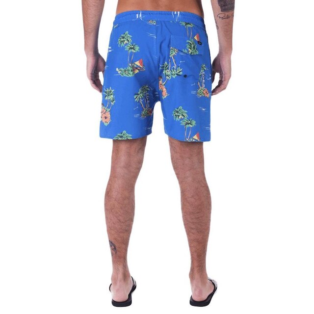 Bermuda RVCA Elástico Barnes 18