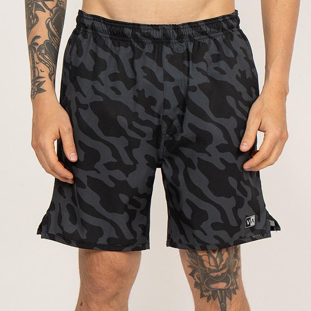 Bermuda RVCA Frog Camo Yogger SM26 Masculina