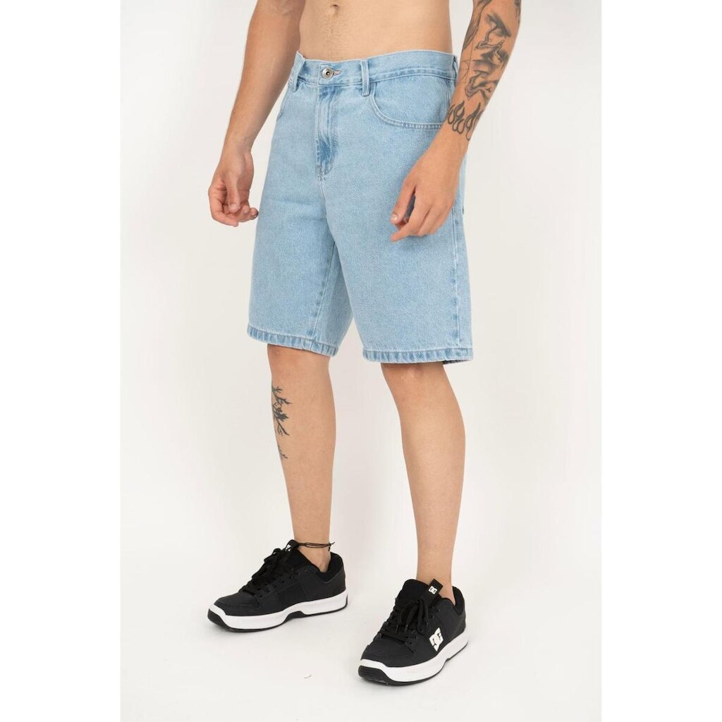 Bermuda RVCA Jeans Weekend Denin Light Blue Azul Claro-Azul Claro-42