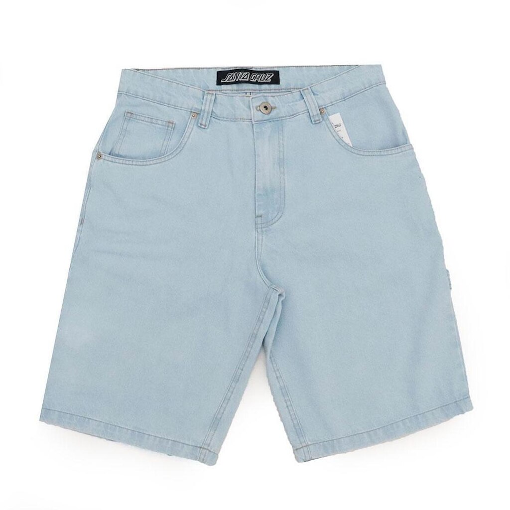 Bermuda Santa Cruz Jeans Classic Dot Carpenter - Azul Claro