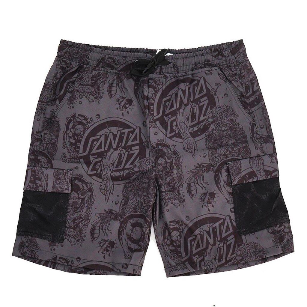 Bermuda Santa Cruz Short Roskopp Evo Cargo - Preto