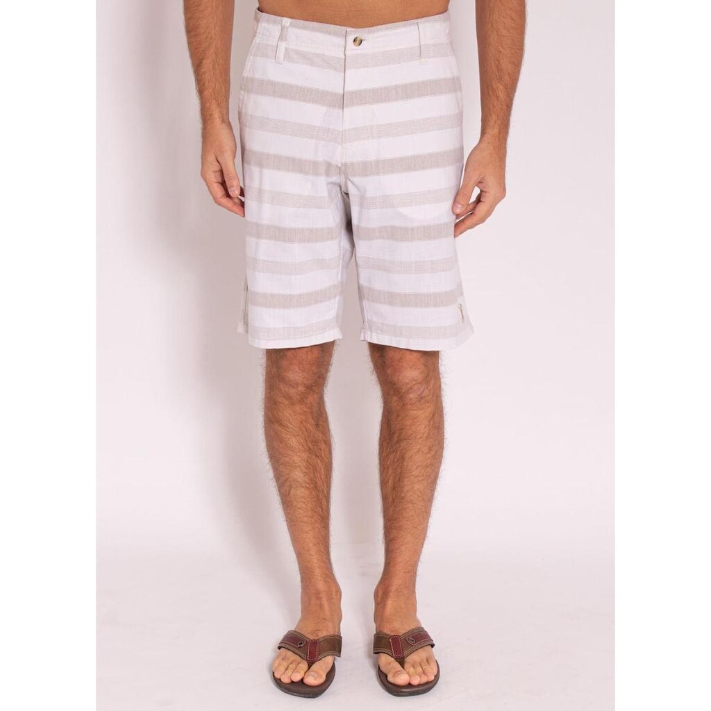 Bermuda Sarja Aleatory Shiny Masculina