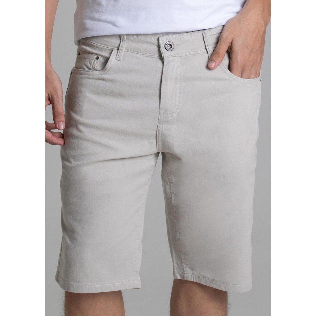 BERMUDA SARJA BEGE MASCULINA SAWARY REF:278425