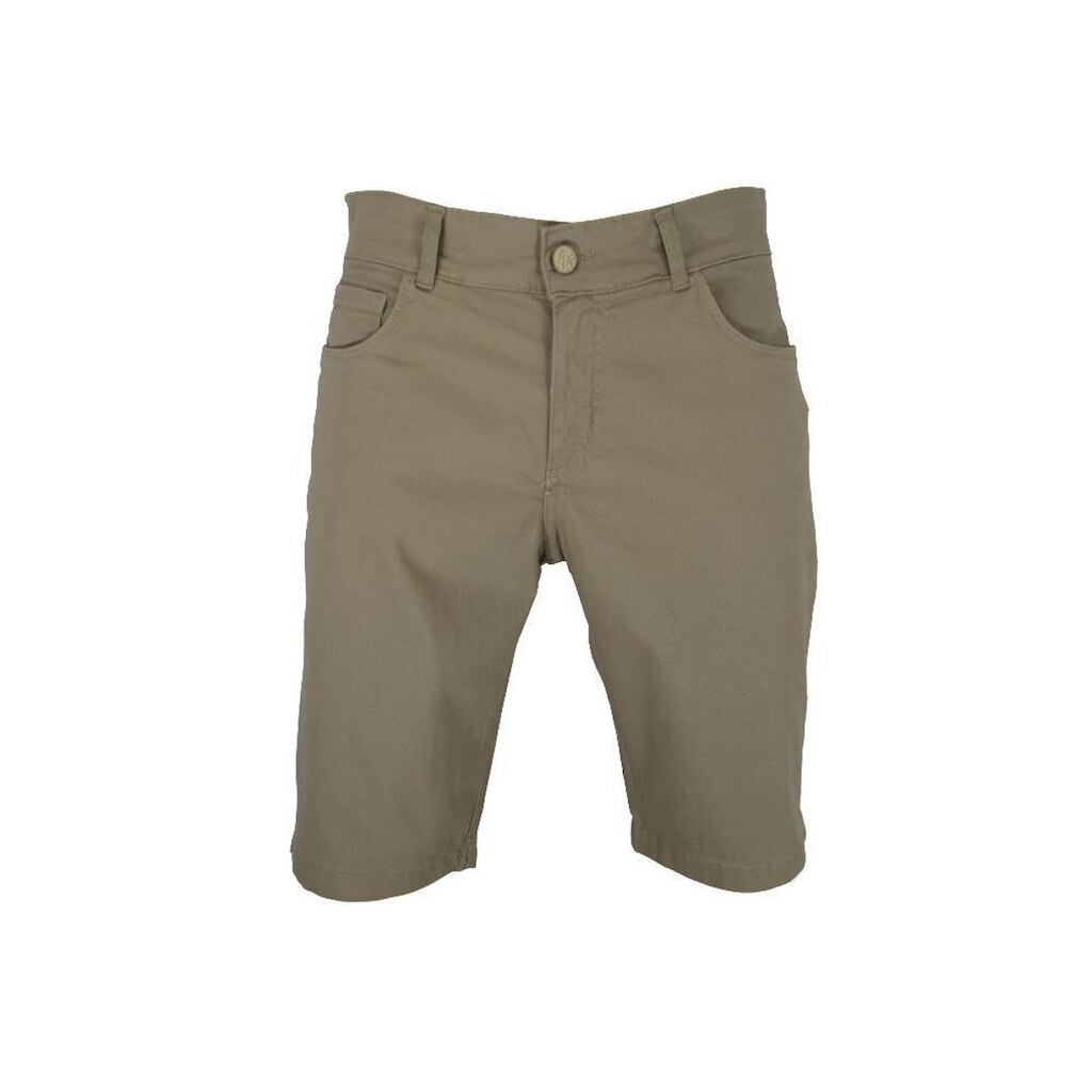 Bermuda Sarja Bivik Tradicional Bege - Masculino