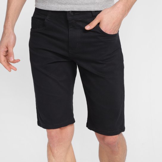 Bermuda Sarja Ecxo Lisa Masculina - Preto é ruim? Bermuda Sarja Ecxo Lisa Masculina - Preto é boa?